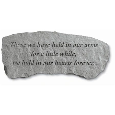 Kay Berry 2 Those We Have Held In Our Arms - Memorial Bench - 29 Inches x 12 Inches x 14.5 Inches KA313385